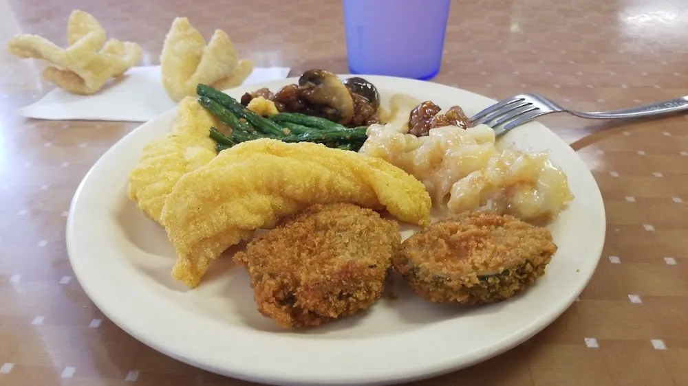 Green Beans Fish Hongos Calsbacitas Pollo Endulzado